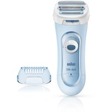 Braun Silk-épil 81653271 ladyshaver 3 hoved(er) Trimmer Blå, Lady Shaver Lyseblå, Blå, AA, Alkaline, 249 g, 57 mm, 27,7 g