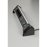 Brennenstuhl 1391020410, Strømskinne Sort/aluminium