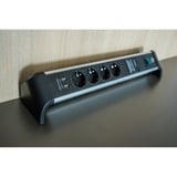 Brennenstuhl 1391020410, Strømskinne Sort/aluminium