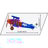 COBI Fokker D.VII, Bygge legetøj 