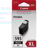 Canon PG-595XL blækpatron 1 stk Original Højt (XL) udbytte Sort Højt (XL) udbytte, Sort, 1 stk, 300 Sider, Enkelt pakke