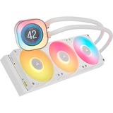 Corsair iCUE LINK TITAN 360 RX LCD RGB, Vandkøling Hvid