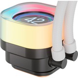 Corsair iCUE LINK TITAN 360 RX LCD RGB, Vandkøling Hvid