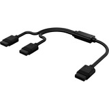 Corsair iCUE LINK Y-kabel, 600mm, lige Sort