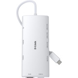 D-Link DUP-A01, USB hub Hvid