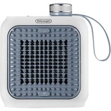 DeLonghi Varmeblæser Hvid/Lyseblå