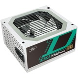 DeepCool DQ750-M-V2L WH enhed til strømforsyning 750 W 20+4 pin ATX Hvid, PC strømforsyning Hvid, 750 W, 100 - 240 V, 47 - 63 Hz, 10 A, Aktiv, 110 W