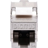 Digitus DN-93615-24 kilesten modul, Keystone modul Sølv/Hvid, Sølv, Nikkel, Zink, -20 - 70 °C, 14 mm, 34 mm