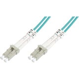 Digitus LWL patchkabel, duplex, LC > LC stik, multimode OM3 Turkis