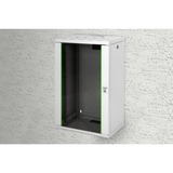 Digitus Wallmount cabinet 20U Vægmonteret stativ Grå, IT kabinet Lys grå, Vægmonteret stativ, 100 kg, 36,8 g, Grå