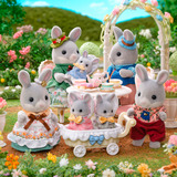 EPOCH Sylvanian Families - Skovkanin Familie Festset, Bygge legetøj 
