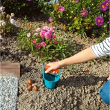 GARDENA 3412-20 løgplanteske, Planter Turkis/Orange, Duroplast, Rustfrit stål, Blå, Orange