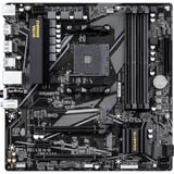 GIGABYTE B550M DS3H AC R2 bundkort AMD B550 Stik AM4 micro ATX AMD, Stik AM4, AMD Ryzen 3000 Series, AMD Ryzen 4000 Series, AMD Ryzen 5000 Series, Stik AM4, DDR4-SDRAM, 128 GB
