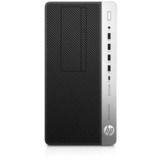 HP ProDesk 600 G5 MT Renoveret, Fuld PC Sort/Sølv