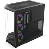 HYTE Y50 Kulsort, Towerkabinet Sort