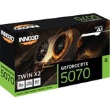 INNO3D I3D 12GB D7 RTX 5070 TWIN X2, Grafikkort 