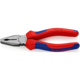 KNIPEX 03 02 160 Lineman's tænger tang, Kombination tænger Blå, Lineman's tænger, Stål, Plastik, Blå/rød, 16 cm, 223 g