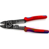 KNIPEX 97 21 215 tang Krympeværktøj, Crimpning værktøj Rød/Blå, Krympeværktøj, Stål, Plast, Blå/rød, 23 cm, 224 g