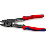 KNIPEX 97 21 215 tang Krympeværktøj, Crimpning værktøj Rød/Blå, Krympeværktøj, Stål, Plast, Blå/rød, 23 cm, 224 g