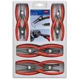 KNIPEX Præcisions-sikringsrings-tang sæt 00 20 04 SB Rød
