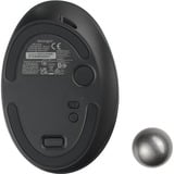 Kensington Pro Fit Ergo TB550 Trackball Sort/Blå, Højre hånd, Trackball, RF trådløs + Bluetooth, 1600 dpi, Sort, Grå