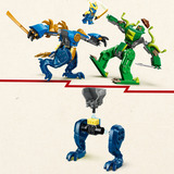LEGO Ninjago Duel med Jays Drage-Mech, Bygge legetøj 