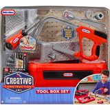 MGA Entertainment Little Tikes Creative Construction - Værktøjskasse Sæt, Børne værktøj 