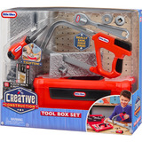 MGA Entertainment Little Tikes Creative Construction - Værktøjskasse Sæt, Børne værktøj 