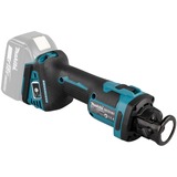 Makita Batteridrevet rotationsskærer DCO181Z, 18 volt, Roterende fræser Blå/Sort