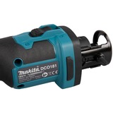 Makita Batteridrevet rotationsskærer DCO181Z, 18 volt, Roterende fræser Blå/Sort