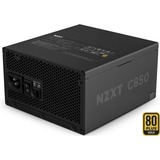 NZXT C850 Gold ATX 3.1, PC strømforsyning Sort