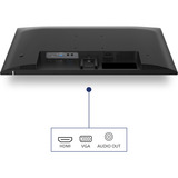 Philips LED-skærm Sort