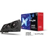 SAPPHIRE Radeon RX 9070 XT Pulse, Grafikkort Sort