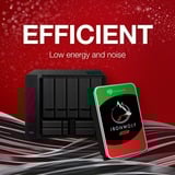 Seagate IronWolf NAS 2 x 4 TB Bundle, Harddisk 