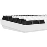 Sharkoon SKILLER SGK50 S3, Gaming-tastatur Hvid, Layout af jernbanevirksomhed, Gateron Yellow