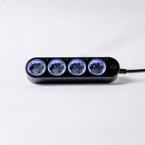Shelly Strømfordelingsliste Power Strip 4 Gen4, Strømskinne Sort