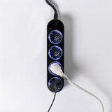 Shelly Strømfordelingsliste Power Strip 4 Gen4, Strømskinne Sort