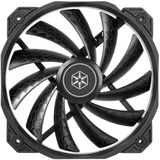 SilverStone Sag fan Sort