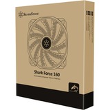 SilverStone Sag fan Sort