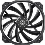 SilverStone Shark Force 160, Sag fan Sort