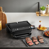 Tefal Optigrill+ GC7178, Kontaktgrill Sort (mat)