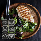 Tefal Optigrill+ GC7178, Kontaktgrill Sort (mat)