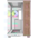 Thermaltake CA-11E-00M6WN-WS, Towerkabinet Hvid/træ