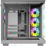 Thermaltake CA-11E-00M6WN-WS, Towerkabinet Hvid/træ