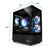 Thermaltake FTW A-Line Air 5060, Gaming PC Sort/gennemsigtig