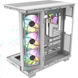 Thermaltake View 380 XL WS ARGB, Towerkabinet Hvid/træ