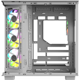 Thermaltake View 380 XL WS ARGB, Towerkabinet Hvid/træ