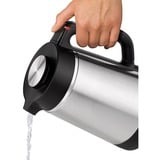 Unold 18715 elkedel 1,5 L 1800 W Sort, Rustfrit stål rustfrit stål/Sort, 1,5 L, 1800 W, Sort, Rustfrit stål, Plast, Rustfrit stål, Vandmåler, Ledningsfri