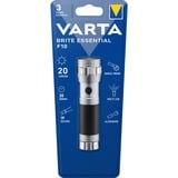 VARTA Brite Essential F10, Lommelygte Sølv/Sort