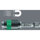 Wera 889/4/1 K Rapidaptor Universalhalter, 1/4", Topnøgle adapter Sort/Grøn